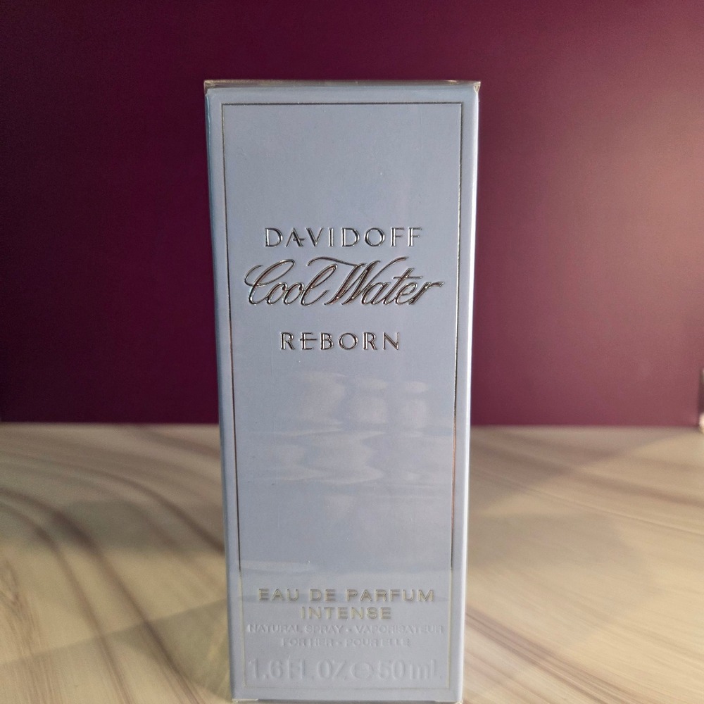 Davidoff Cool Water Reborn EDP Intense Women 1 6oz 50ml New Sealed Vegan Perfume